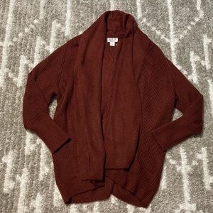 Rachel Parcell Cardigan Shawl Sweater L